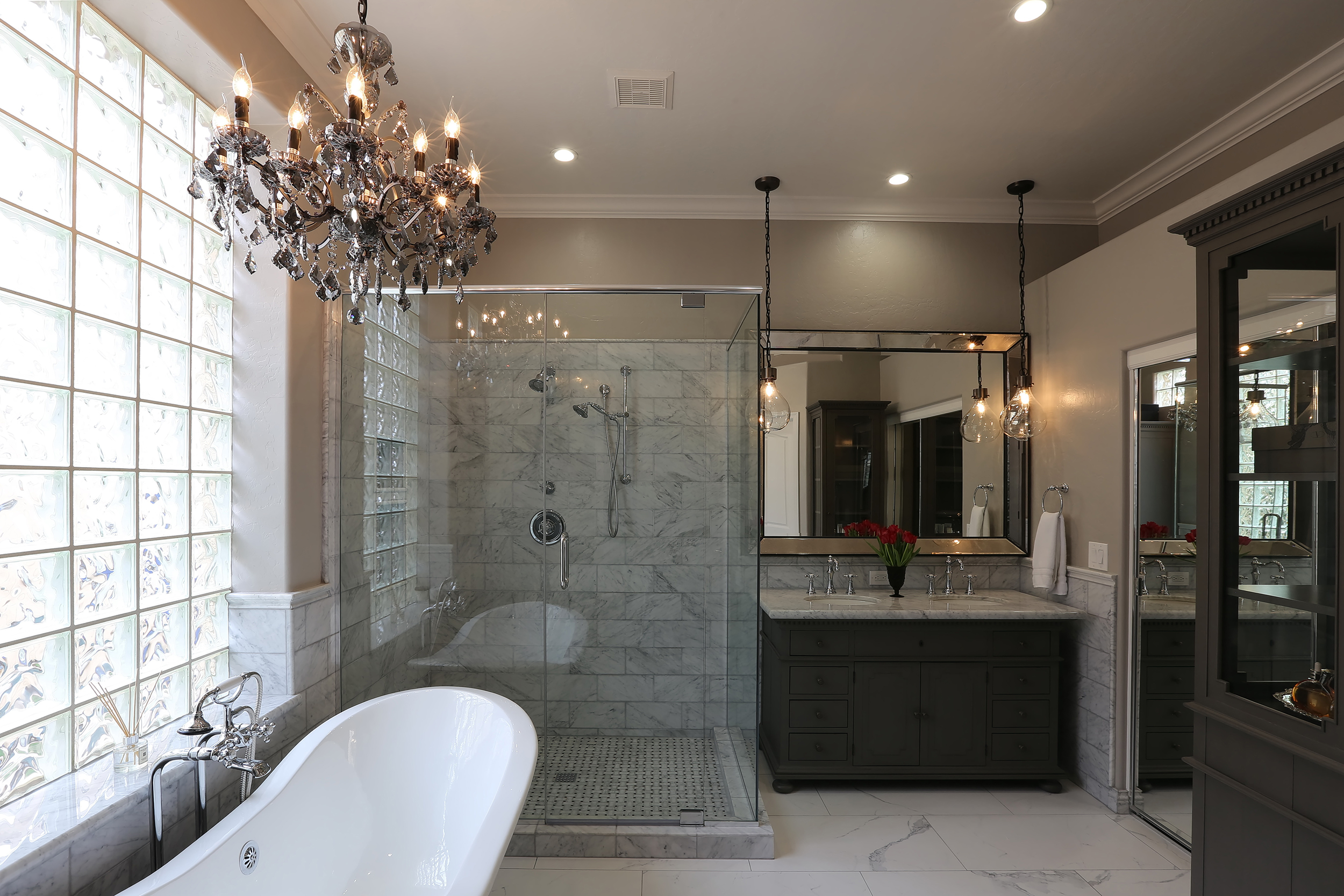 Luxury Master Bathroom - Landscape